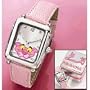 Pink Panther Watch in Tin with Crystals