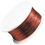 Artistic Craft Wire Copper Permanent Red Color 20 Gauge
