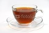 IMAGE OF Wallmonkeys Peel and Stick Wall Decals - Hot Tea inside Transparent Glass - 18