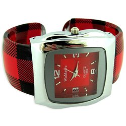 LovingtheBead © Red Tartan Bangle Watch
