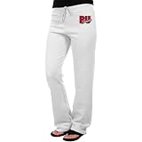 Bradley Braves Ladies White Logo Applique Sweatpant-
