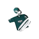 Philadelphia Eagles Youth NFL Team Helmet and Uniform Set by Franklin Sports (Medium) by Franklin