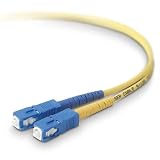 Duplex Fiber Optic Cable SC/SC;8.3/125; 2M