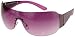 JLO by Jennifer Lopez Tinted Shield Sunglasses, O/S, Gnmtl/Gr, 66368053