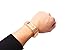 Eway Zine Alloy Housing Replacement Bracelet for Fitbit Flex Wireless Activity and Sleep Wristband Rose Gold