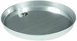 Camco 20806 2-Inch Aluminum Drain Pan with CPVC Fitting, 20-Inch ID