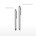 BoxWave EverTouch Capacitive iPad 4, iPad 3 Stylus - (Newest Technology) Touchscreen iPad 4 Stylus with Ultra Durable FiberMesh Fabric Tip for Ultra Responsiveness, Smoother Glide, and Increased Accuracy for the NEW iPad 4, iPad 3, iPad mini (Metallic Silver)