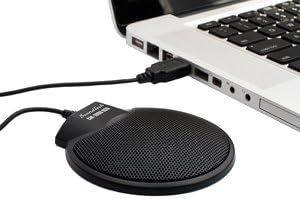 Sound Tech CM-1000USB PC Recording Kit, Record Conferences, Meetings, Interviews, Songs, Voice, Sound, Music, audio book, or any sound by plugging the high quality USB microphone into any desktop or laptop for quick and easy conference-style, stereo omnidirectional recording.
