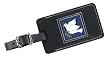 Dove Leather Luggage Tag