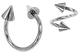 Spike MICRO Twister Barbell - 16 Gauge