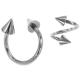 Spike MICRO Twister Barbell - 16 Gauge