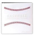 White Stitched Baseball Card Collectors Album (3" D-Ring Binder)