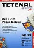 Tetenal Spectrajet Duoprin Deluxe 210gsm Double Sided Glossy/Matte Photographic Paper - A4 50 sheets