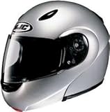 HJC CL-MAX CLMAX FLIP-UP SILVER SIZE:LRG MOTORCYCLE Full-Face-Helmet