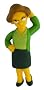 Edna Krabappel Sammelfigur