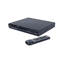 GPX D1816 DVD Deck with Remote Control (Black)