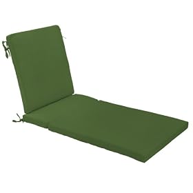 Strathwood Falkner Chaise Lounge Chair Cushion, Solid Wasabi