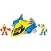 Playskool Super Hero Squad Deluxe Vehicle - Iron Man Vs Wolverine