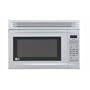 Over-The-Range Black Microwave Oven with 1.3 Cu. Ft. Capacity 900 Watts 10 Power Levels 4 Auto Cook Options Cook Top Light Front Vent Grille and 130 CFM Exhaust System Black