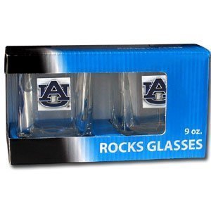 Auburn Tigers 2 Pack 9 oz Rocks Glass – NCAA College Athletics Fan Shop Sports Team Merchandise
