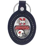 Large College Large Key Chain - Nebraska Cornhuskers