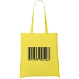 Barcode (Black) Organic Fashion Tote
