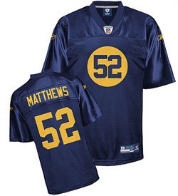 Reebok Clay Matthews Green Bay Packers 