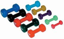 31ons3jIByL 3 lb. Colored Vinyl Coated Dumbbells from York   3 Pairs