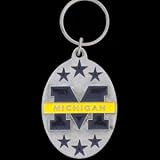 NCAA Team Logo Key Ring - Michigan Wolverines