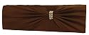 Long Satin Clutch, with Rhinestone Decore - N 1606 - Samia