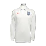 England 09/10 Home LS Youth Soccer Shirt