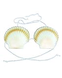 Plastic Bikini Top Adult Costume Accessory