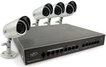 SVAT CV0204DVR Web-Ready DVR Security System with 4 High-Resolution Indoor/Outdoor Night Vision Surveillance Cameras