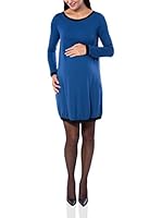 MENONOVE easy Vestido Premamá (Azul)