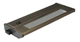 American Lighting 043X-1-BR Hardwired Xenon Under Cabinet Lighting, Bronze, 10-Inch