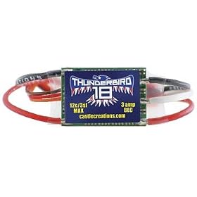 Thunderbird Brushless ESC, 18-Amp from Toy RC Airplanes