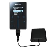 Portable Emergency AA Battery Charge Extender for the Philips GoGear HDD6320 - uses Gomadic TipExchange Technology