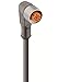 Lumberg Automation RKWT 4-3-659/5M M12 Cordset, Female Right Angle, 3 Pin, 5 M