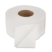 Boardwalk 19GREEN White 2-Ply Green Seal Jumbo Toilet Tissue, 1000 Length (Case of 12)