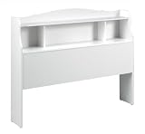Nexera 315303 Dixie 54-Inches Full Size Bookcase Headboard, White