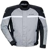 TOURMASTER/CORTECH JETT 2 MOTORCYCLE JACKET YOUTH SILVER/BLACK