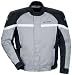 TOURMASTER/CORTECH JETT 2 MOTORCYCLE JACKET YOUTH SIL/BLK SIZE:LRG