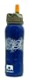 Nathan Stainless Steel 700 mL Flip Straw Bottle (Blue Paisley)