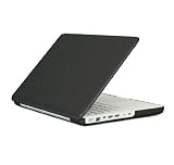 Speck Products MB13PU-SAT-BK-V2 See Thru Satin, Soft Touch Hard Shell Case, for 13-inch MacBook Polycarbonate Unibody, Black - DOES NOT FIT MACBOOK PRO