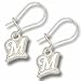 Milwaukee Brewers Sterling Silver Dangle Earrings