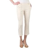 BCBG MAX AZRIA - To the Max Cropped Ivory Capris