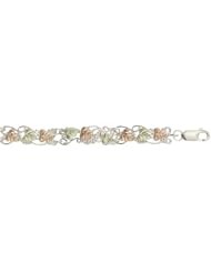 Black Hills Gold by Coleman Sterling Silver Bracelet