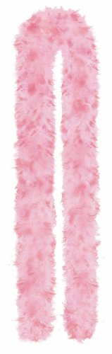6 Two Tone Pink Feather Boa