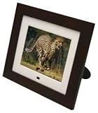 Mustek 8-Inch Digital Photo Frame (Brown)