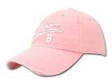 Boston Red Sox MLB Women's Pink Adjustable Big Papi Clean Up Baseball Hat / Cap